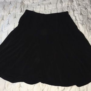 Black skirt